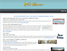 Tablet Screenshot of downtownwestchester.com